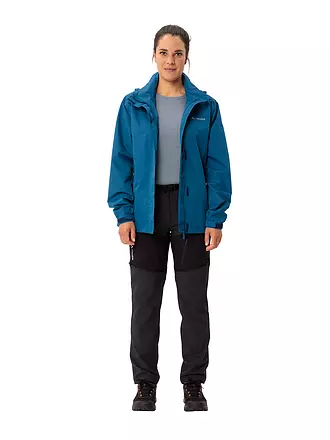 VAUDE | Chaqueta de lluvia para mujer Escape Light 2L con capucha | blau